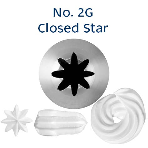 Piping Tip - Closed Star No.2G