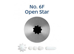 Piping Tip - Open Star No.6F