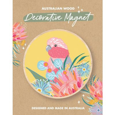 Magnet: Galah - Yellow