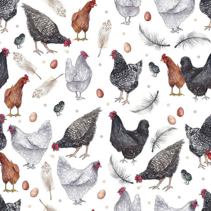 Tablecloth - Chicken & Eggs