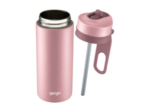 getgo Double Wall Insulated Sip Bottle 500ML Pink Gift Boxed
