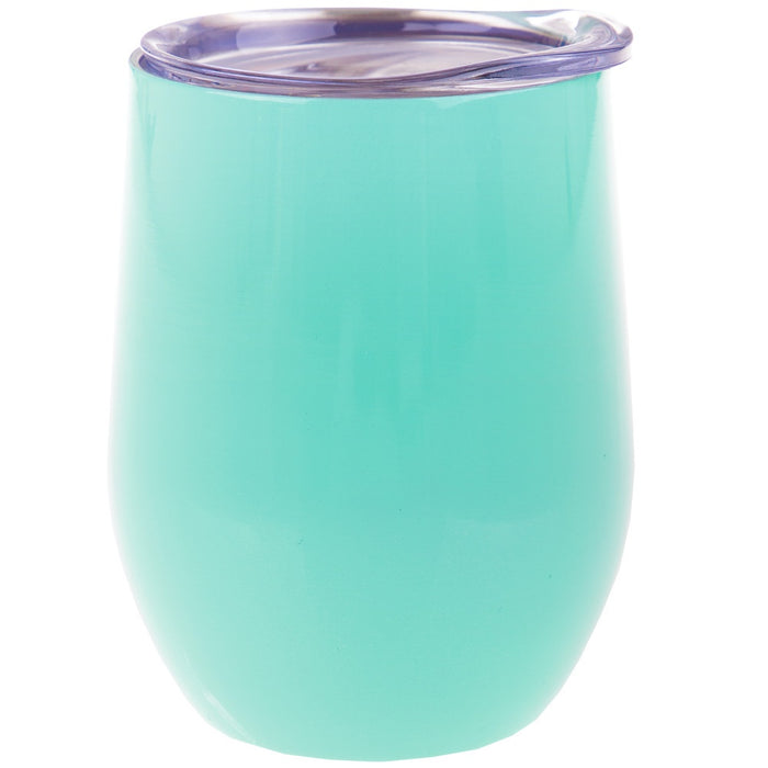 Double Walled Insulated Wine Tumbler 330ml Spearmint