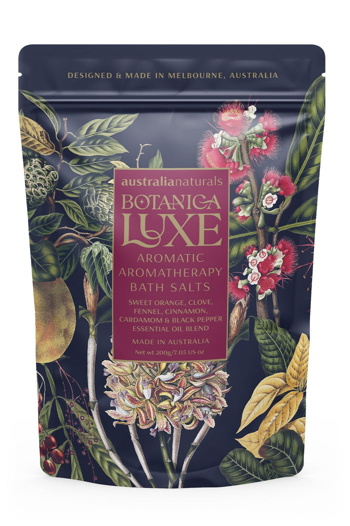 Australian Naturals Botanica Luxe Bath Salts 200gm