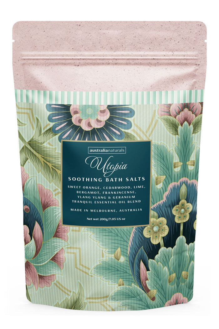 Australian Naturals Utopia Bath Salts 200gm