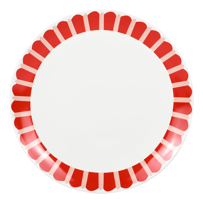 Night Before Dinner Plate 27cm Red