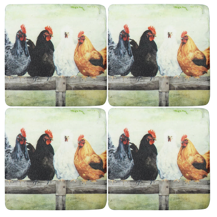Cluck Comfort Coaster