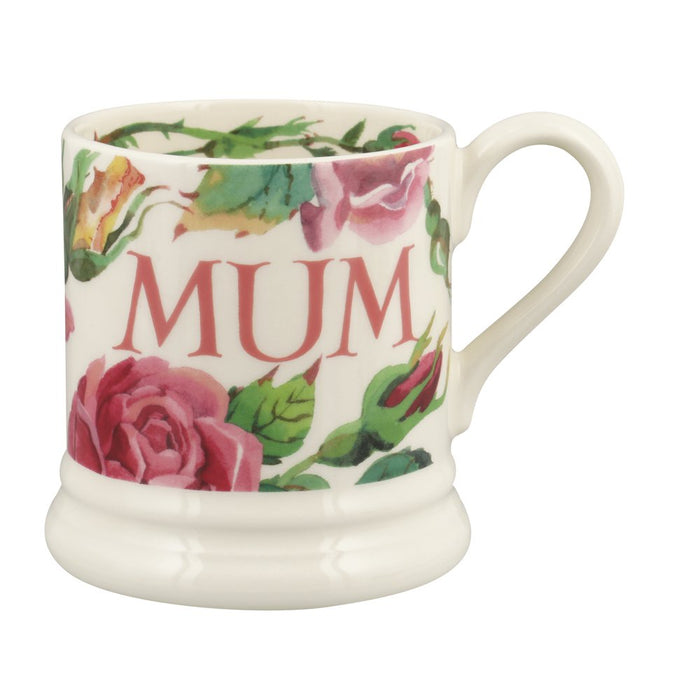 Flowers - Roses All My Life Mum 1/2 Pint Mug