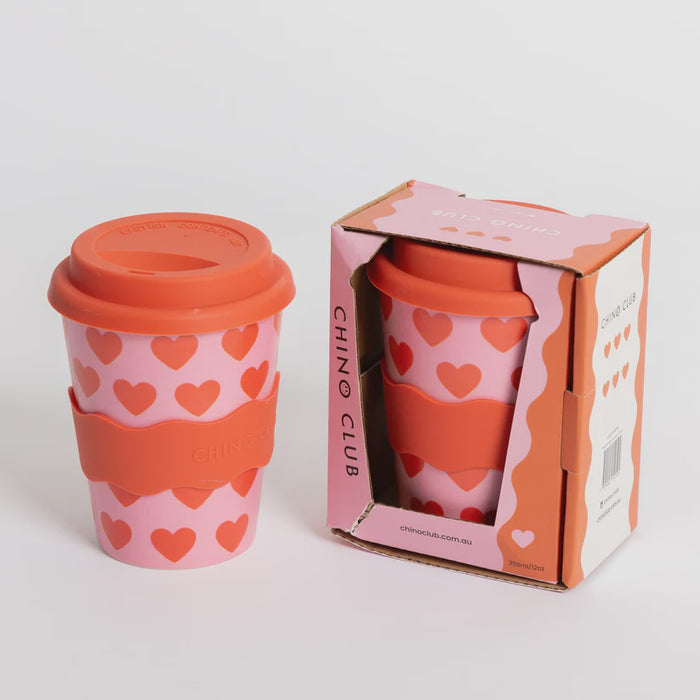 12 oz Hearts Cup