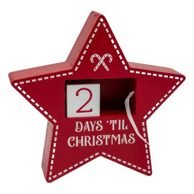Red Star Christmas Countdown