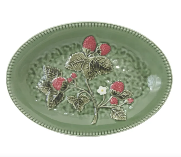 Fraise Ceramic Platter 24cm