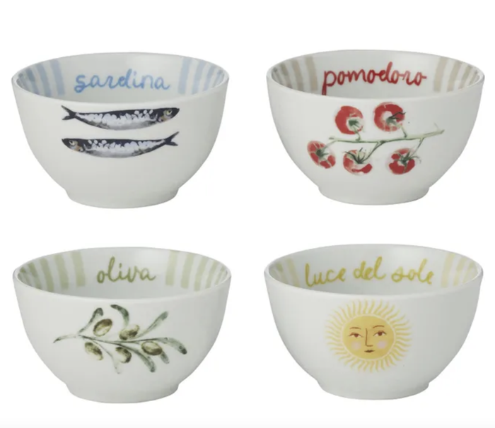 Sicily Ceramic Bowl Assorted Designs