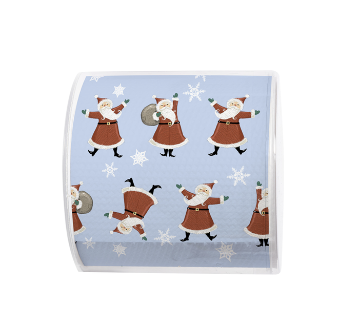 Christmas Toilet Paper -Dancing Santas
