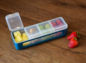 Melii Luxe 4 Compartment Snackle Box