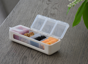 Melii Luxe 4 Compartment Snackle Box