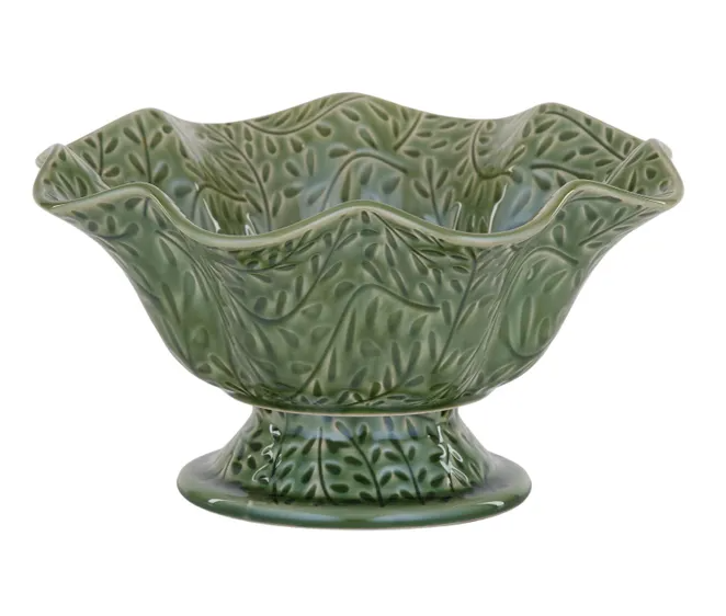 Venus Ceramic Footed Bowl