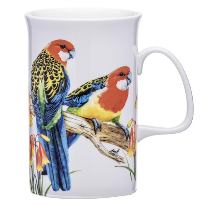 Australian Birds Eastern Rosellas Mug