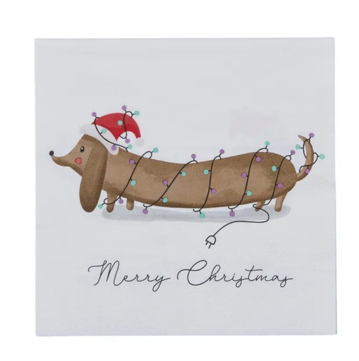 Santas Helper 20pk 3ply Napkin