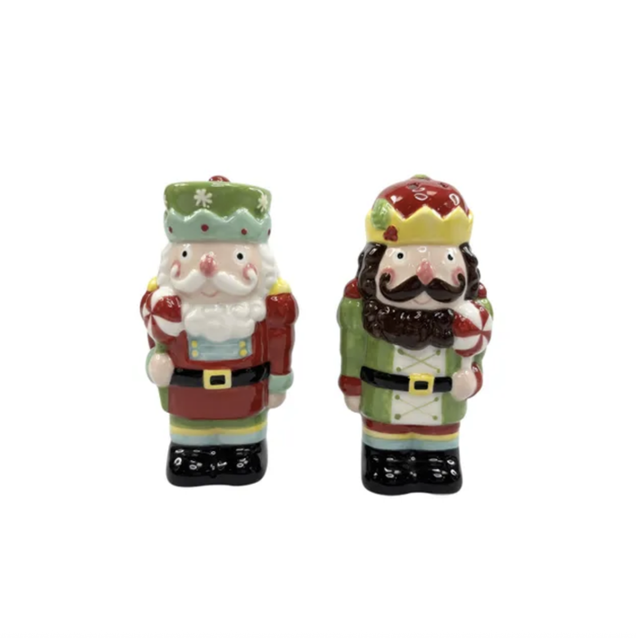Nutcracker with Lollipop Salt & Pepper Shakers