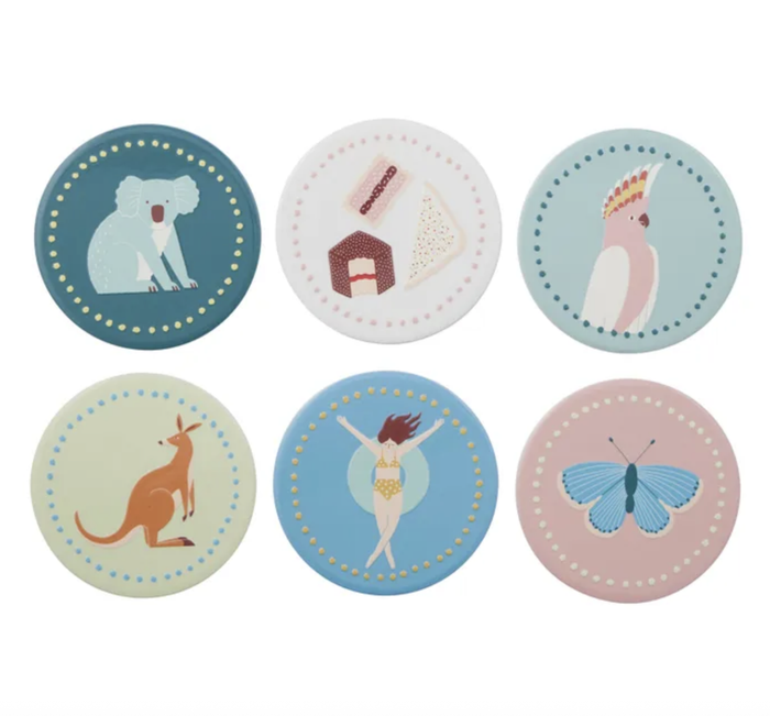 Sullivan Ceramic Coaster – 10 cm