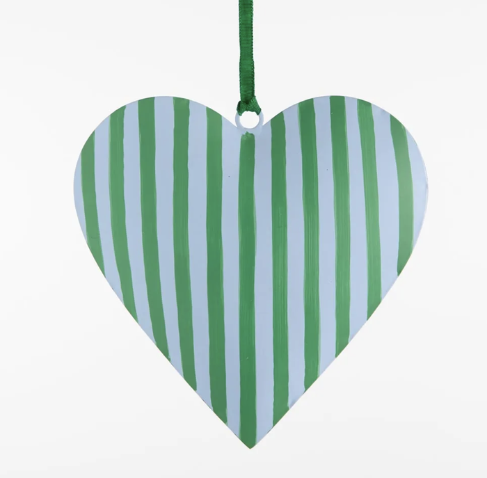 La Dolce Vita Heart Tree Decoration Green Large