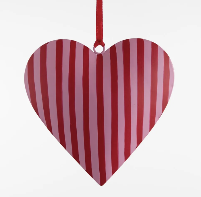 La Dolce Vita Heart Tree Decoration Red Large