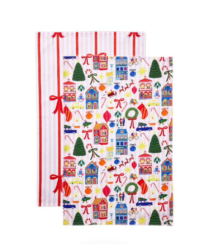 Night Before S2 Tea Towels