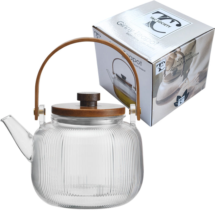 Ginny Glass Teapot 850ml
