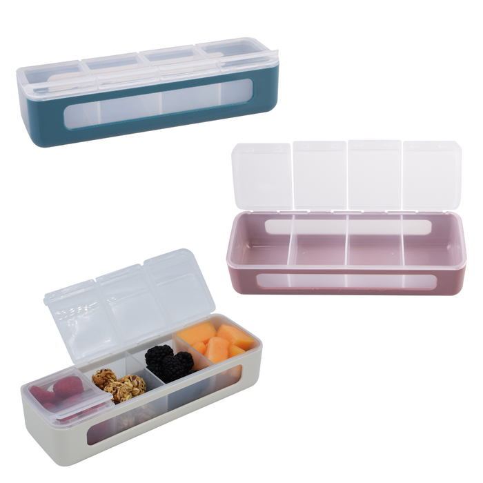 Melii Luxe 4 Compartment Snackle Box