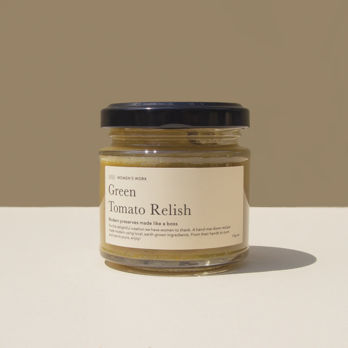 Petite Green Tomato Relish 115g – Bake, Table & Tea