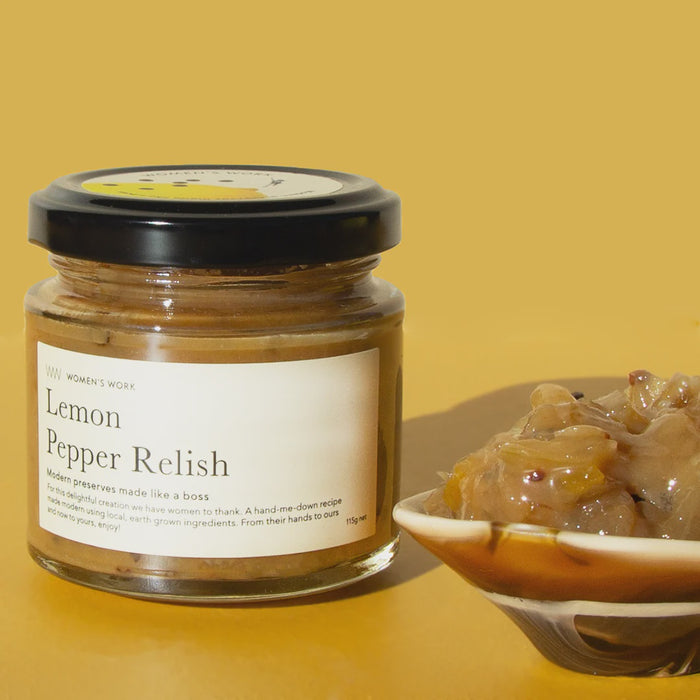 Petite Lemon Pepper Relish 115g