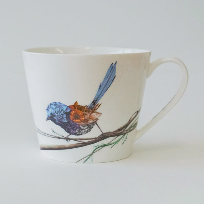 Mug & Coaster – Variegated Fairy-wren