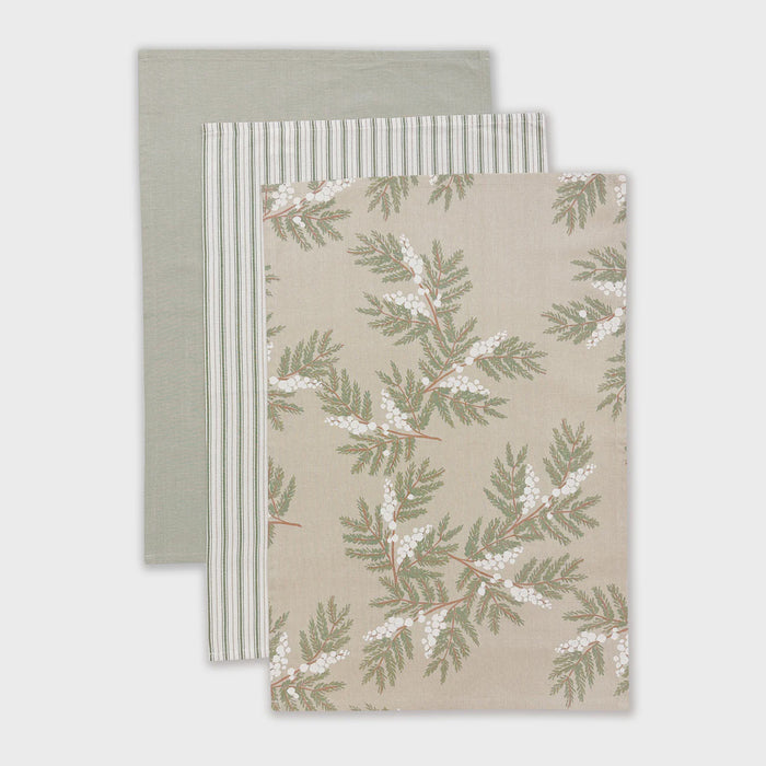 Snowberry Tea Towel Pack 3