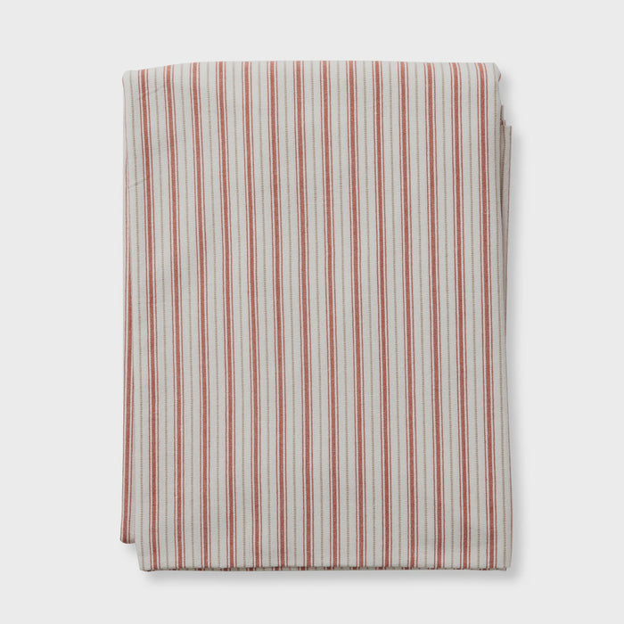 Carol Red Stripe Tablecloth