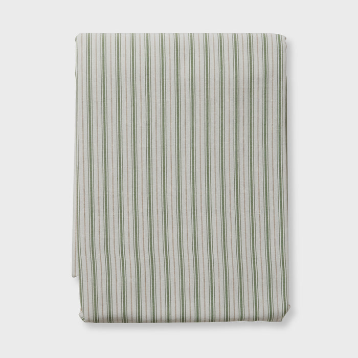 Carol Green Stripe Tablecloth