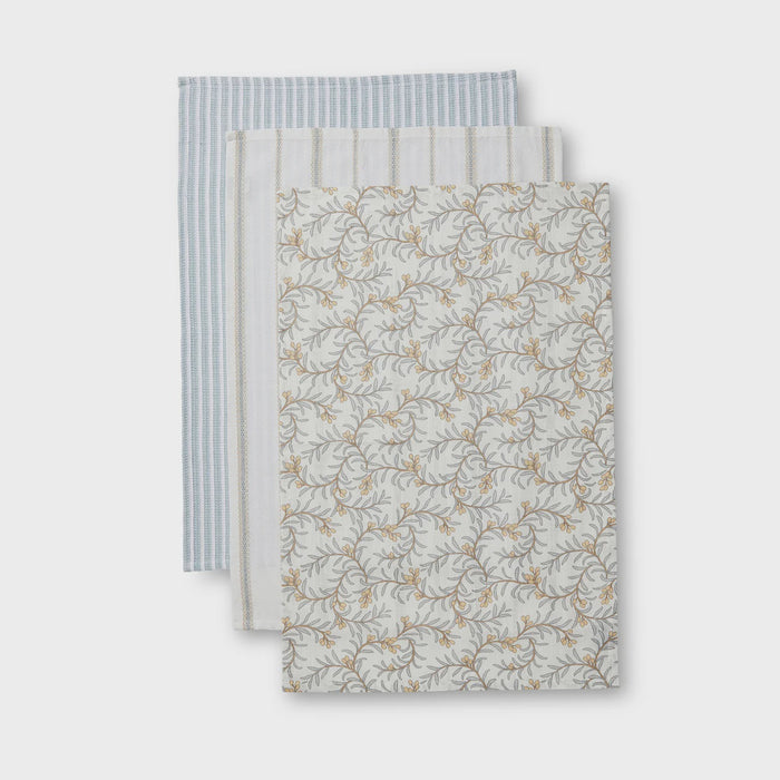 Juniper Teatowel Pack 3