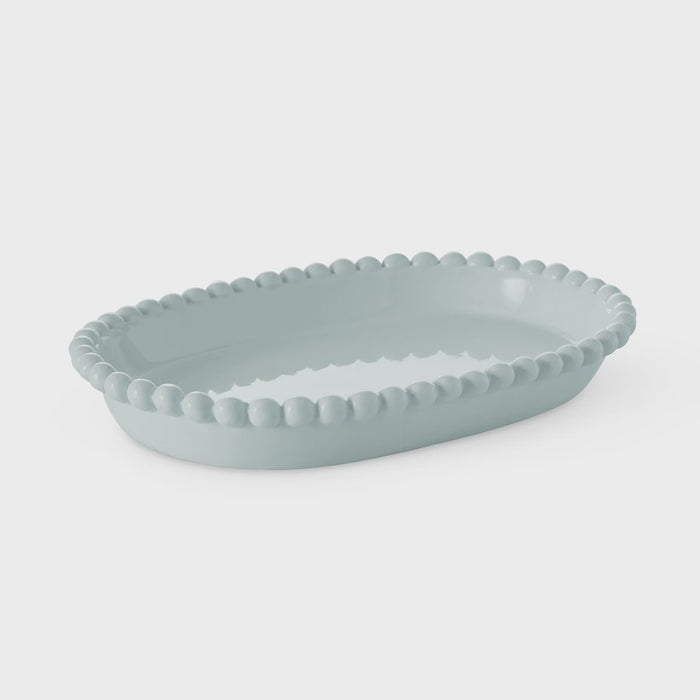 Eden Blue Oval Platter