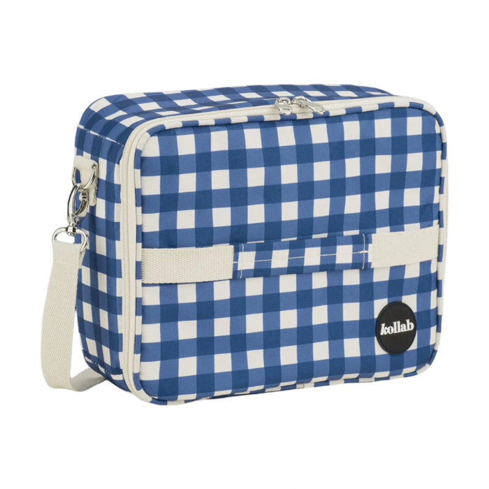 Bento Bag Blue Check