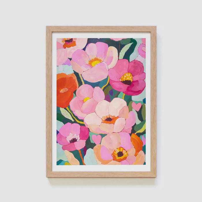 Art Print - Welcome To the Flowerverse  A4