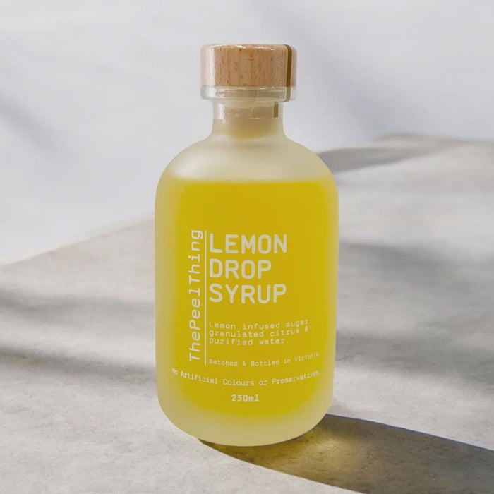 Lemon Drop Syrup 250 Glass Jar
