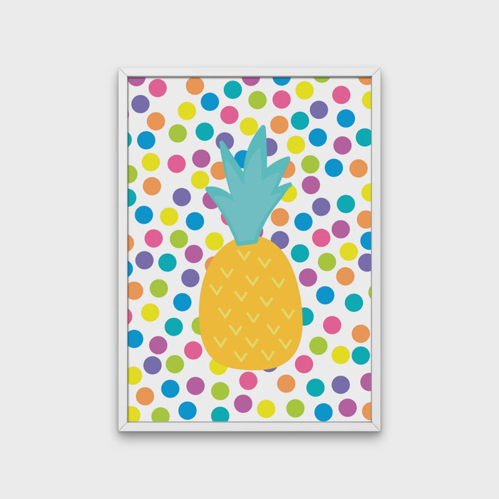 Print - Confetti Pineapple Print A4