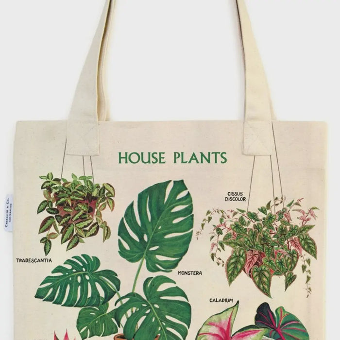 Cavallini Tote Bag - House Plants