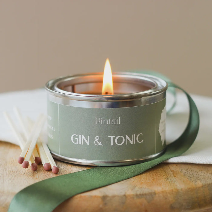 Paint Pot Candle Small - Gin and Tonic