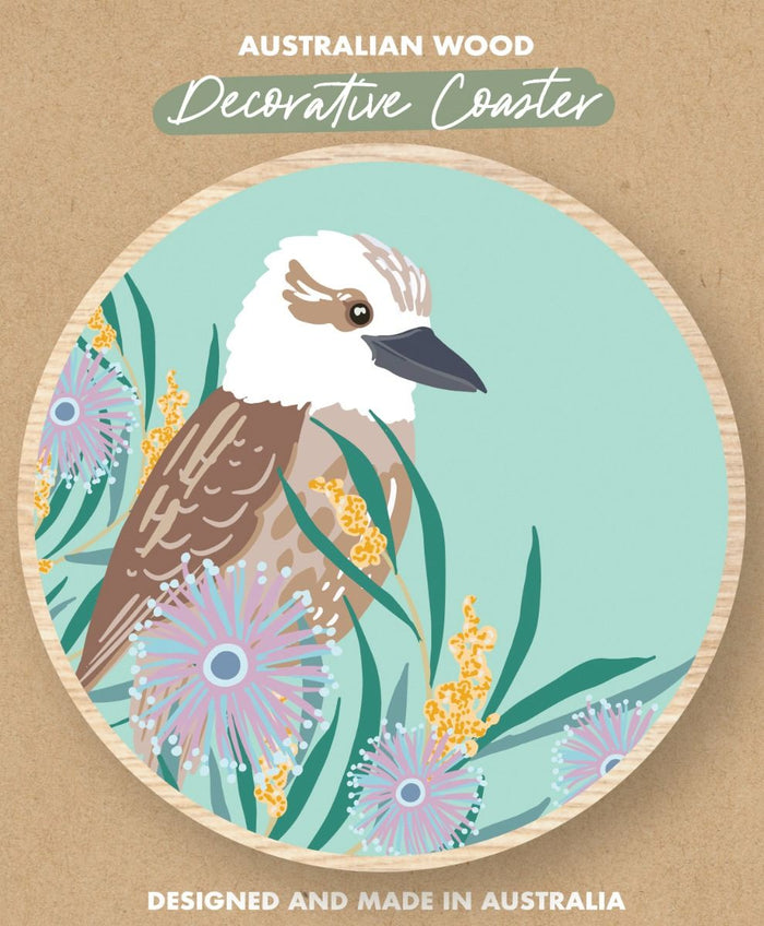 Coaster: Kookaburra - Mint