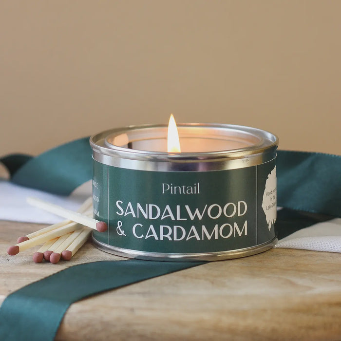 Paint Pot Candle Small - Sandalwood and Cardamom