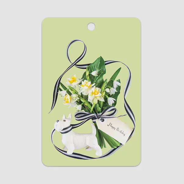 Gift Tag -  Floral Special Delivery Bouquet