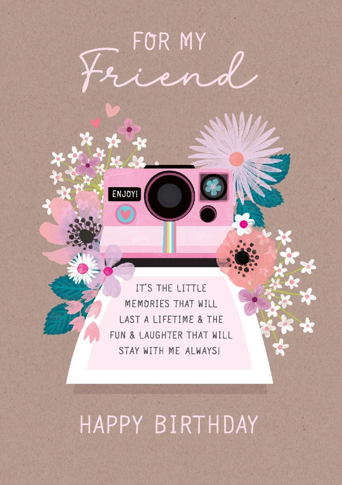 Greeting Card: Friend Birthday