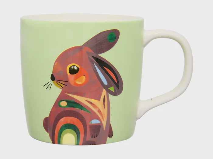 Pete Cromer Barn Friends Mug 375ML Bunny Green