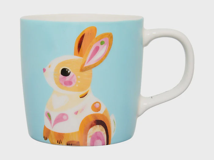 Pete Cromer Barn Friends Mug 375ML Bunny Blue