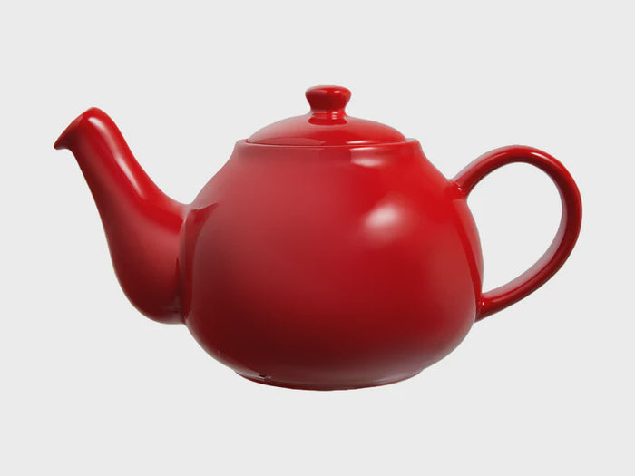 Olde English Teapot 1.1L British Red Gift Boxed