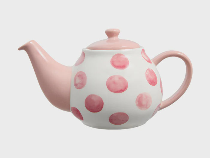 Olde English Teapot 650ml Pink Spot